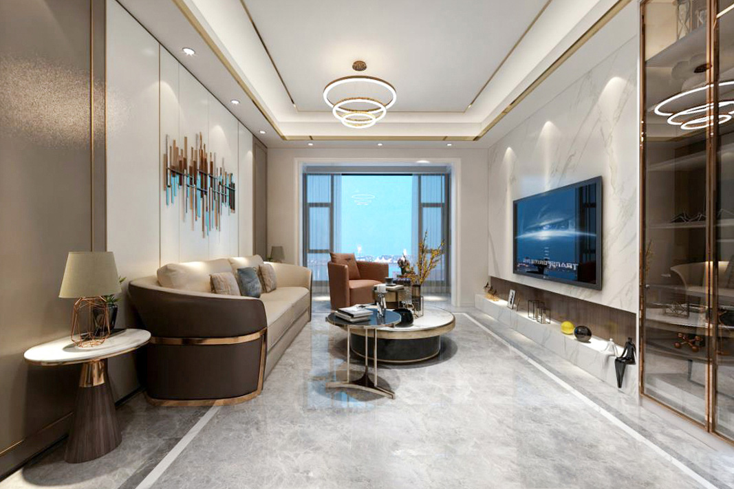 天健西班牙小鎮(zhèn)148m&sup2;現(xiàn)代輕奢風(fēng)格案例