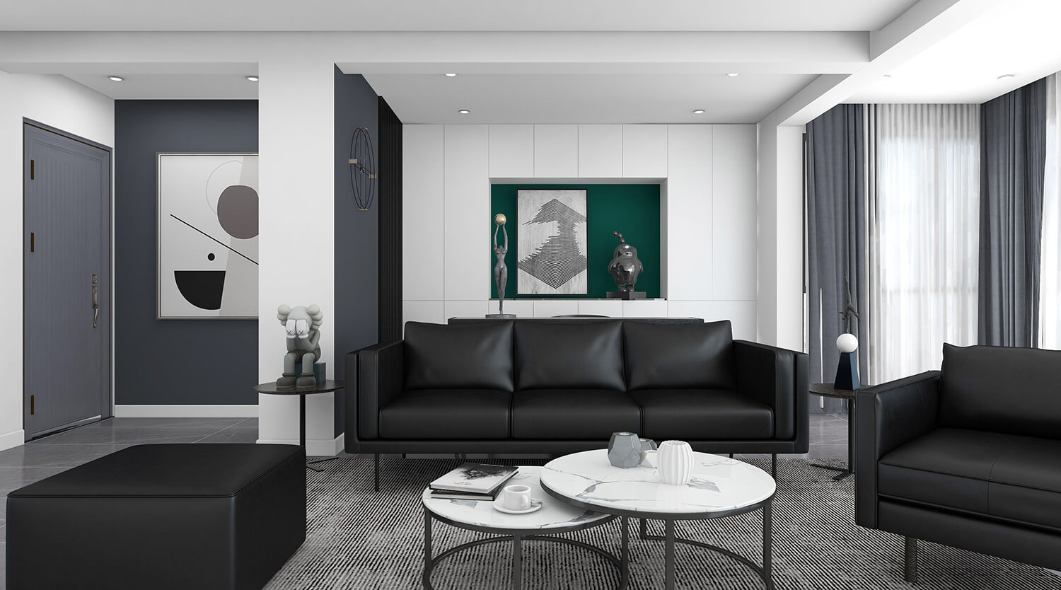 聯(lián)發(fā)臻境120m&sup2;現(xiàn)代風(fēng)格案例