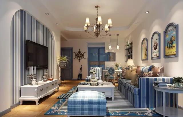 裝修主調(diào)里加些&ldquo;藍(lán)&rdquo;色，真的好美啊~